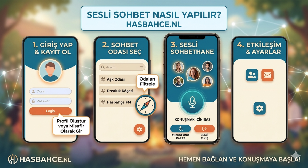 Sesli Sohbet Nasıl Yapılır